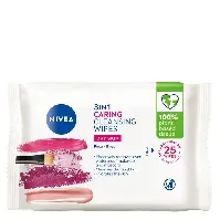 Bilde av NIVEA Gentle Cleansing Wipes 25pcs Sminke - Sminkefjerner - Sminkeservietter