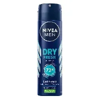 Bilde av NIVEA Men Dry Fresh Deo Spray 150ml Dufter - Mann - Deodorant