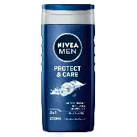 Bilde av NIVEA Men Protect & Care Shower Gel 250ml Mann - Hudpleie - Kropp - Dusj