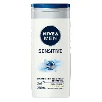 Bilde av NIVEA Men Sensitive Shower Gel 250ml Mann - Hudpleie - Kropp - Dusj