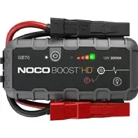 Bilde av NOCO GB70 Boost 12V 2000A Jump Starter starthjælp med integreret 12V/USB-batteri Bilpleie & Bilutstyr - Sikkerhet for Bilen - Starthjelp
