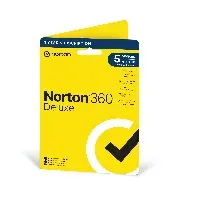 Bilde av NORTON - 360 Deluxe Antivirus Software - 5 Devices 1 Year - Datamaskiner