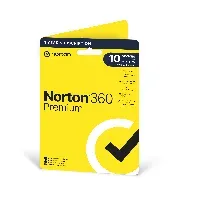 Bilde av NORTON - 360 Premium Antivirus Software - 10 Devices 1 Year - Datamaskiner