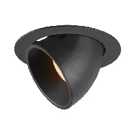 Bilde av NUMINOS GIMBLE XL, innebygd spot, 2700K 20°, svart Innbyggingsspot