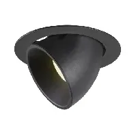 Bilde av NUMINOS GIMBLE XL, innebygd spot, 4000K 20°, svart Innbyggingsspot