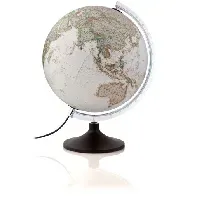 Bilde av National Geographic Carbon Executive globus med lys Globus med lys