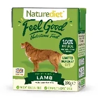 Bilde av Naturediet Feel Good Lam (390 gram) Hund - Hundemat - Våtfôr