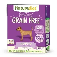 Bilde av Naturediet Grain Free Puppy Kylling og Lam (390 g) Hund - Hundemat - Våtfôr
