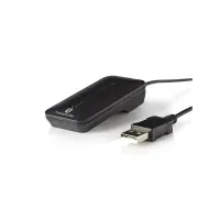 Bilde av Nedis BTTR200BK, Bluetooth, USB, 3.0+HS, 10 m, Sort, Plast Tele & GPS - Mobilt tilbehør - Hodesett / Håndfri