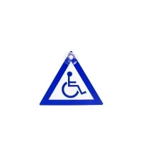 Bilde av Nenurodyta_V Car Sticker Disabled Bilpleie & Bilutstyr - Utvendig utstyr