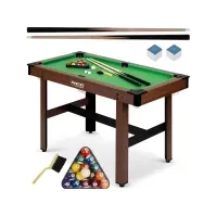 Bilde av Neo-Sport Billiard table 122 x 61 x 76 cm NS-807 dark brown Leker - Spill - Spillbord