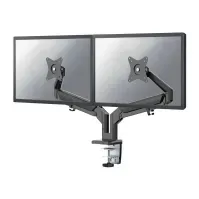 Bilde av Neomounts DS70-810BL2 - Monteringssett (skrivebordsmontering) - justerbar dobbelarm i full bevegelse - for 2 LCD-skjermer - svart - skjermstørrelse: 17-32 - klemmemonterbar, malje TV, Lyd & Bilde - Monteringsfester - Bord
