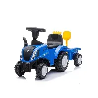 Bilde av New Holland - Tractor with wagon, shovel and rake (6950929) - Leker