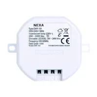 Bilde av Nexa CMR-101 - Dimmer - trådløs - 433.92 MHz Lyskilder - Dimmer og lysstyringsutstyr