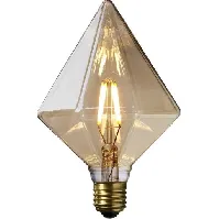 Bilde av Nielsen Diamant LED 3W/822 (25W) E27, dimbar, ravfarget Lamper &amp; el > Lyskilder