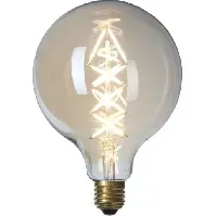 Bilde av Nielsen Globe Zig Zag Ø125 mm LED 6W/922 (40W) E27, dimbar, klar Lamper &amp; el > Lyskilder