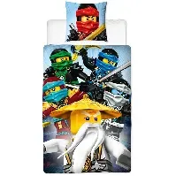 Bilde av Ninjago sengetøy - 100% bomull - 140x200 cm - 2 i 1 Design - Master Wu Sengetøy , Barnesengetøy , Barne sengetøy 140x200 cm