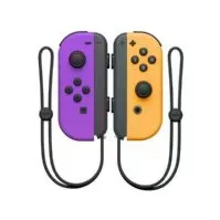 Bilde av Nintendo | Joy-Con (venstre og høyre) - Gamepad - trådløs - neon oransje / neon lilla (sett) - for: Nintendo Switch Gaming - Spillkonsoll tilbehør - Nintendo Switch
