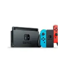 Bilde av Nintendo Switch with Neon Blue and Neon Red Joy-Con - Spillkonsoll - Full HD - svart, neonrød, neonblå Gaming - Spillkonsoller - Playstation 4