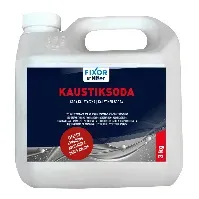 Bilde av Nitor Kaustisk Soda 3kg - for Innendørsbruk Avløpsåpner