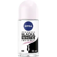 Bilde av Nivea Black & White Original Roll On 50 ml Hudpleie - Kroppspleie - Deodorant - Damedeodorant