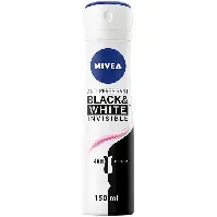 Bilde av Nivea Black & White Original Spray 150 ml Hudpleie - Kroppspleie - Deodorant - Damedeodorant