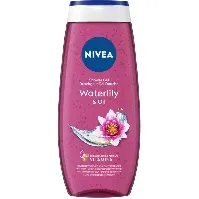 Bilde av Nivea Caring Shower Gel Waterlily & Oil - 250 ml Hudpleie - Kroppspleie - Shower Gel