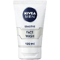 Bilde av Nivea MEN Sensitive Face Wash - 100 ml Hudpleie - Ansiktspleie - Ansiktsrens