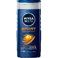 Bilde av Nivea MEN Shower Gel Sport - 250 ml Hudpleie - Kroppspleie - Shower Gel
