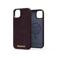 Bilde av Njord byELEMENTS Salmon Leather Magsafe, Etui, Apple, iPhone 14 Pro, 15,5 cm (6.1), Rød Tele & GPS - Mobilt tilbehør - Deksler og vesker
