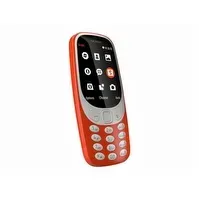 Bilde av Nokia 3310 Dual SIM - Funksjonstelefon - dobbelt-SIM / Internminne 16 MB - microSD slot - 320 x 240 piksler - rear camera 2 MP - varm rødfarge (blank) Tele & GPS - Mobiltelefoner - Alle mobiltelefoner