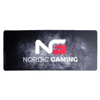 Bilde av Nordic Gaming Mousepad 70 x 30, Svart, Mønster, Stoff, Musematte til gaming Gaming - Gaming mus og tastatur - Gaming Musematter