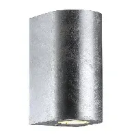 Bilde av Nordlux Canto Maxi 2 utendørs vegglampe, galvanisert stål Vegglampe
