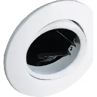 Bilde av Nordtronic Front ring for Quick &amp; Uni install, rund, mat hvit Lamper &amp; el > Lamper &amp; spotter