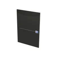 Bilde av Notesblok OXFORD Office Essentials, sort, toplimet A4, linjeret Papir & Emballasje - Blokker & Post-It - Blokker