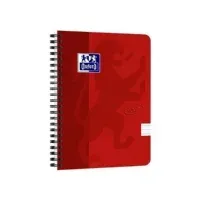 Bilde av Notesbog A5+ Oxford Touch´ rød linjeret 90g m/140 sider Papir & Emballasje - Blokker & Post-It - Notatbøker