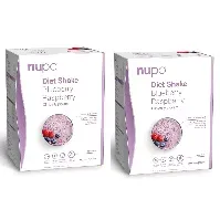 Bilde av Nupo - 2 x Diet Shake Blueberry Raspberry 12 Portioner - Helse og personlig pleie