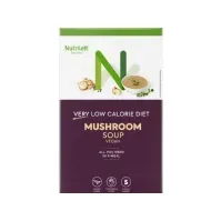 Bilde av Nutrilett VLCD Vegan Mushroom Soup meal replacement soup, 35 g, 5-pack Sport & Trening - Tilbehør