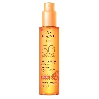 Bilde av Nuxe Sun - Tanning Oil Face&Body SPF 50- 150 ml - Skjønnhet