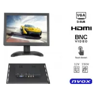 Bilde av Nvox Open Frame LCD Touch Monitor 8 tommers LED VGA HDMI AV BNC 12v 230v Bilpleie & Bilutstyr - Interiørutstyr - Hifi - Bilradio