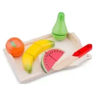 Bilde av Nye klassiske leker - 10583 - Lat som lek - Kjøkken - Skjæring av frukt - 6 stykker N - A