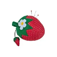 Bilde av Nålpute Jordbær Strikking, pynt, garn og strikkeoppskrifter