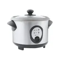 Bilde av OBH Nordica Rice Cooker Inox - Riskoker - 1.8 liter - 400 W - grå / rustfritt stål Kjøkkenapparater - Kjøkkenmaskiner - Dampkoker & Riskoker
