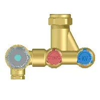 Bilde av OSO Hotwater Kombiventil for Undermontasje - Ut2-15/sv2, 9 Bar, AnslutningØ15 mm Reservedel varmtvannsbereder