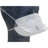 Bilde av OTTO SCHACHNER Foldbar maske med ventil som letter vejrtrækningen. Klær og beskyttelse - Sikkerhetsutsyr - Vernebriller