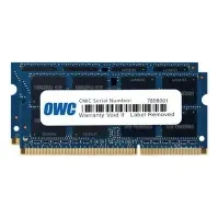Bilde av OWC OWC1333DDR3S16P, 16 GB, 2 x 8 GB, DDR3, 1333 Mhz, 204-pinners SO-DIMM N - A
