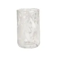 Bilde av OYOY Jali glass 10,5 cm, white Drikkeglass