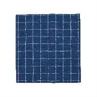 Bilde av OYOY Living - Grid Tablecloth - Darkblue/White - 260x140 cm (L300765) - Hjemme og kjøkken