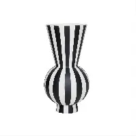 Bilde av OYOY Living - Toppu Vase Round - Black&White - Hjemme og kjøkken