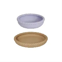 Bilde av OYOY Mini - Mellow Plate&Bowl - LightRubber/Lavender (M107298) - Baby og barn